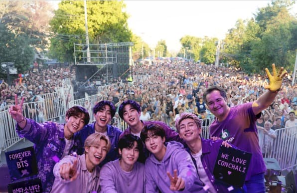 Conchalí se postula para BTS: Alcalde ofrece comuna por falta de Estadio Naciona