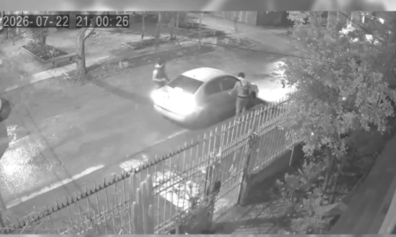 Conductor de aplicación fue víctima de violento robo en Conchalí